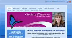 Desktop Screenshot of candaceplattor.com